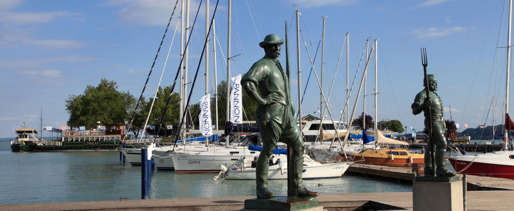 Ez a legrégebbi kép a Balatonról, de valami nem stimmel rajta, ma már senki sem láthat ilyet a tónál