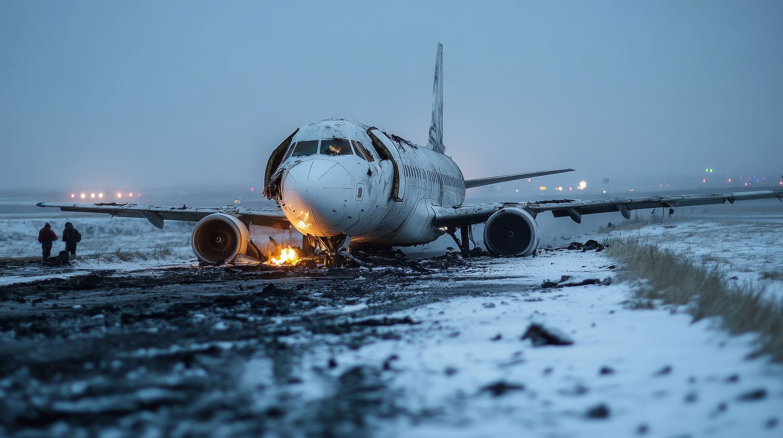 The tragedy happened in seconds: the two passenger planes were about to collide with each other, but the pilot saved everyone at the last moment.