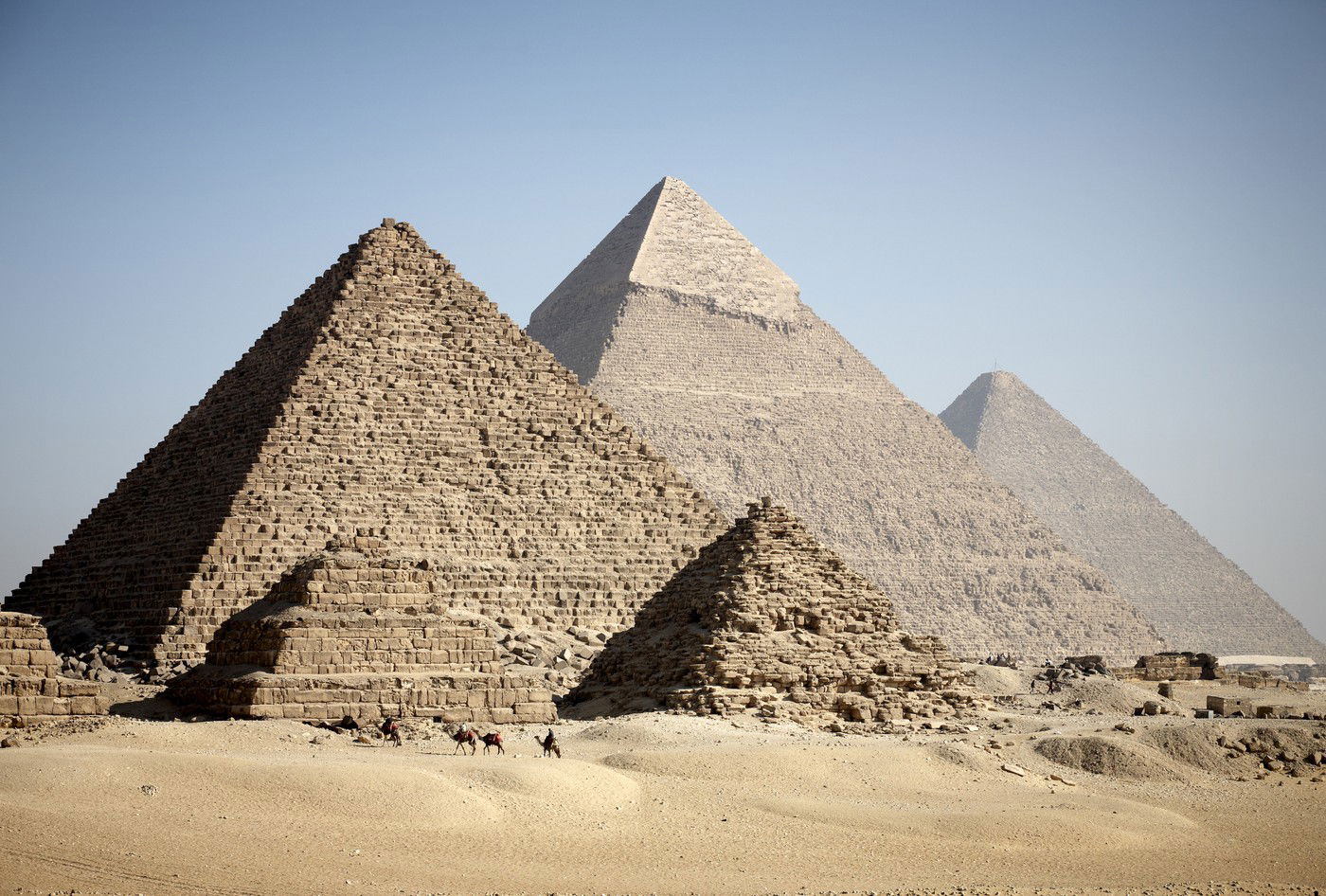 A mysterious and massive structure has been found beneath the Great Pyramid, discovered by Japanese researchers using ground-penetrating radar.