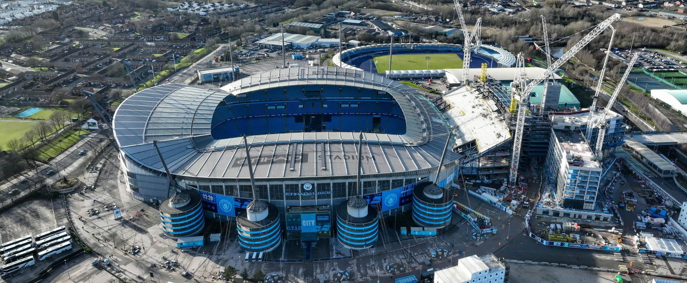 Kigyulladt a Manchester City stadionja a sorsdöntő mai BL-meccs előtt