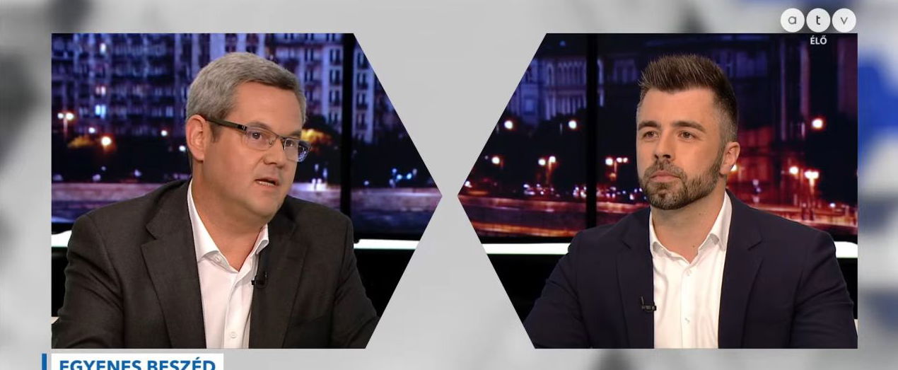 Olyan fotó készült a Kulja–Takács vita előtt az ATV stúdiójában, amin hangosan fogsz röhögni