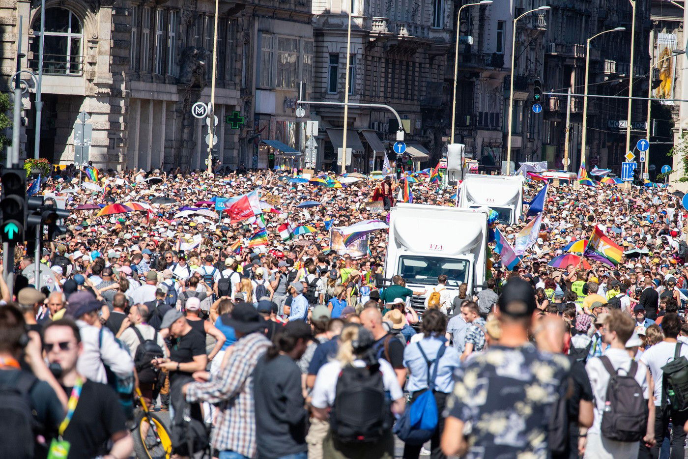 Ez a jelenet kimaradt minden Budapest Pride-os közvetítésből, elképesztő felvételek érkeztek