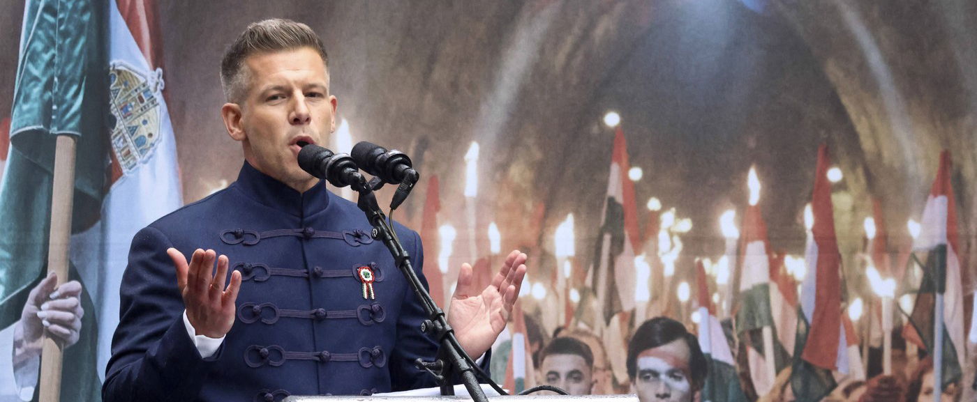 Magyar Pétert meghívták a Fidesz ékszerdobozába, ritkán látott fiait is megmutatta a tömegnek