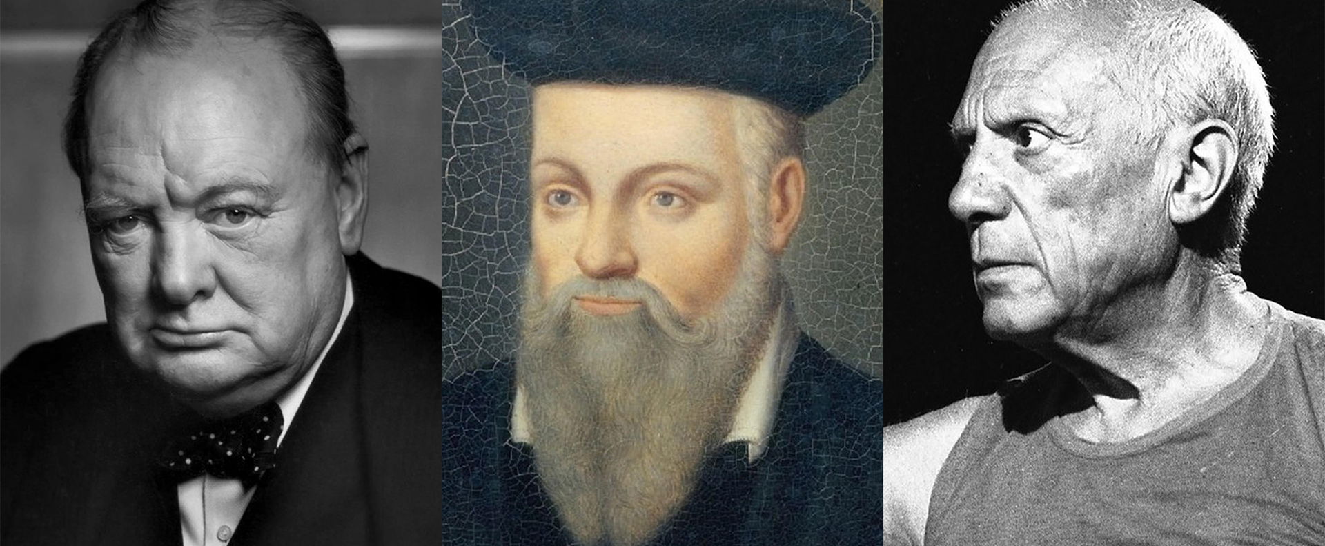 Kísérteties üzenetek a halál torkából, ezek voltak az utolsó mondatok Nostradamus, Churchill és Picasso szájából