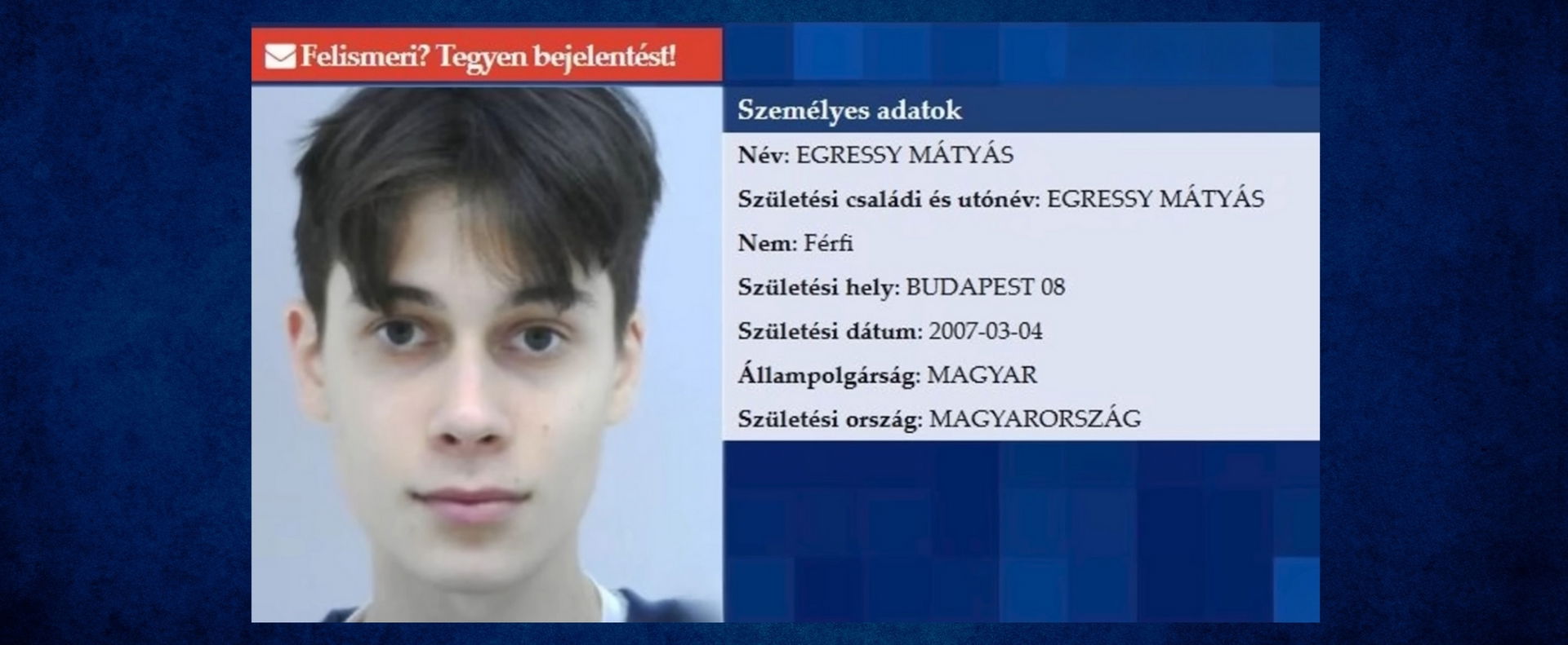 Egressy Mátyás eltűnése csak a jéghegy csúcsa, sokkoló szakértői vélemény derült ki