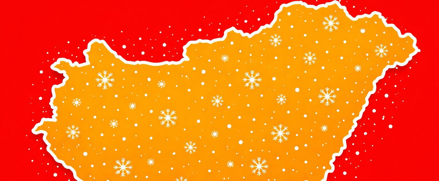 Megemelték a riasztási szintet, brutális hófúvás teríti be 4 vármegyénket, 20 centi hó érkezik - Időjárás-előrejelzés