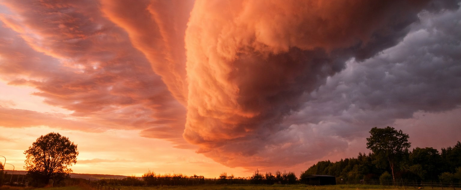 Peremfelhővel száguld a ciklon Magyarország felé, 3 vármegyére haladéktalanul riasztást adtak ki - Időjárás-előrejelzés