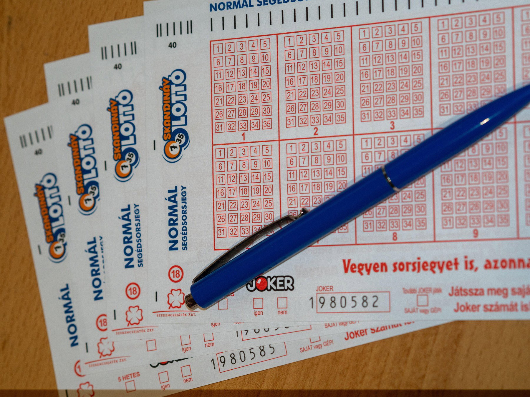 Kihúzták a Skandináv lottó nyerőszámait, 120 millió forint volt a tét, itt vannak a nyerőszámok