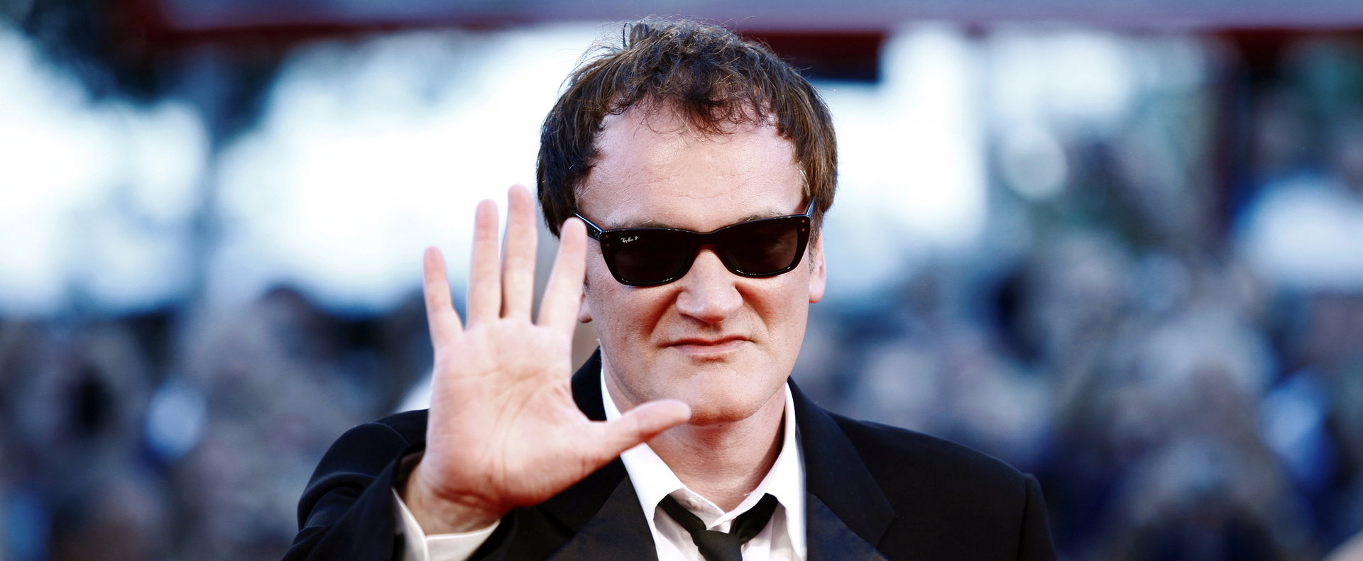 Quentin Tarantino és Kylie Minogue együtt bukkant fel egy walesi városban