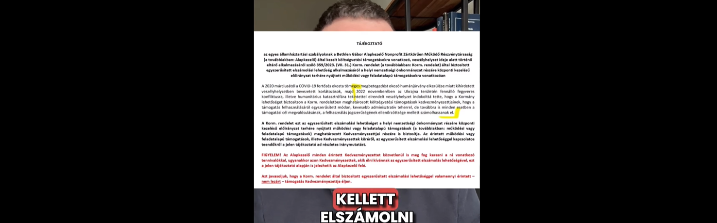 Abszolút filmszínház: Az orosz-ukrán háború miatt nem kellett Pócs Jánosnak elszámolnia a földjére elherdált közpénről