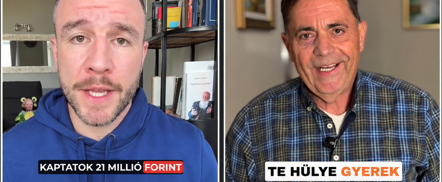 „Te hülye gyerek” – feljelentéssel fenyegetőzik Pócs János, Molnár Áron rendesen rátaposott a bütykére