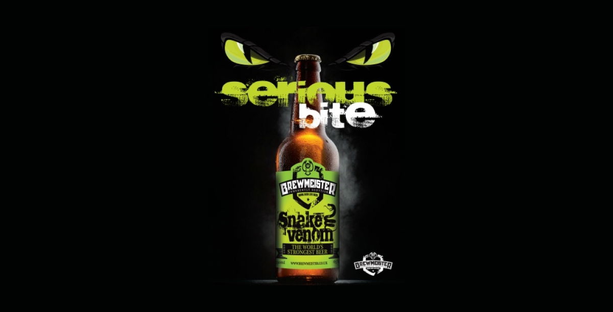 A világ legerősebb söre: Brewmeister Snake Venom