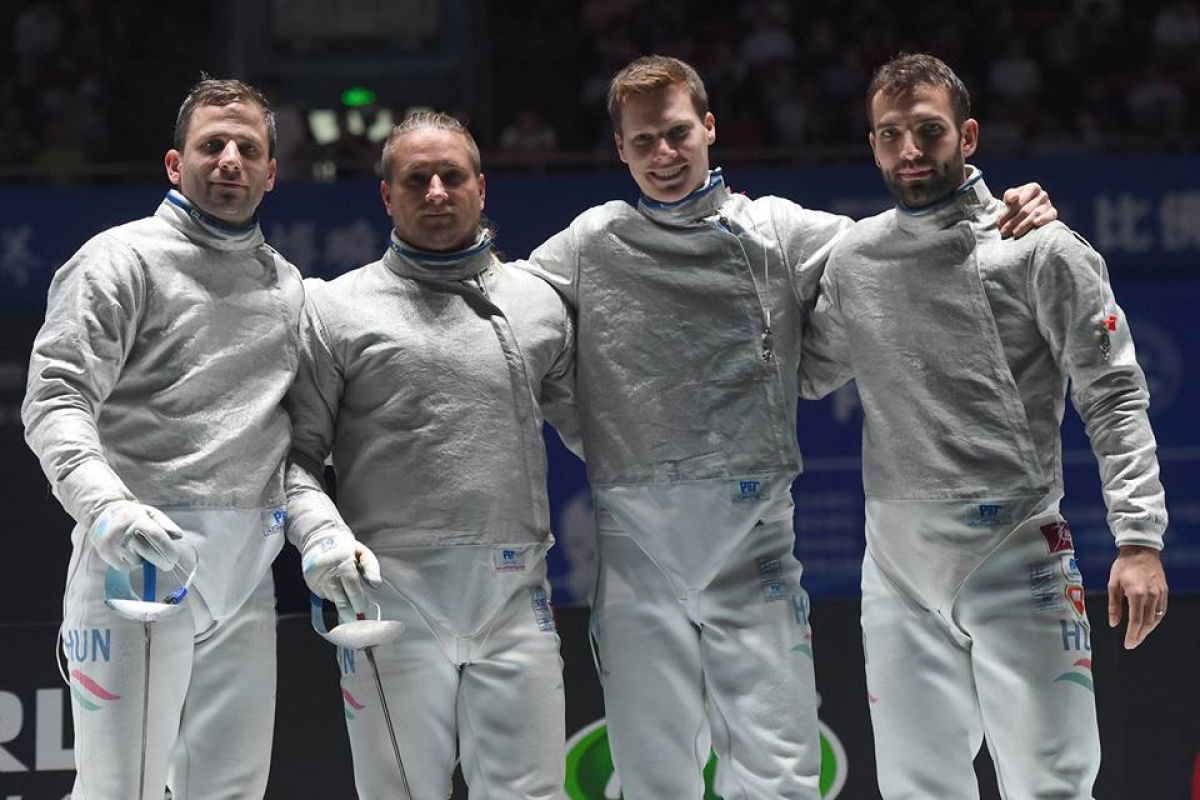 Világbajnoki bronzérmes a magyar férfi kardcsapat