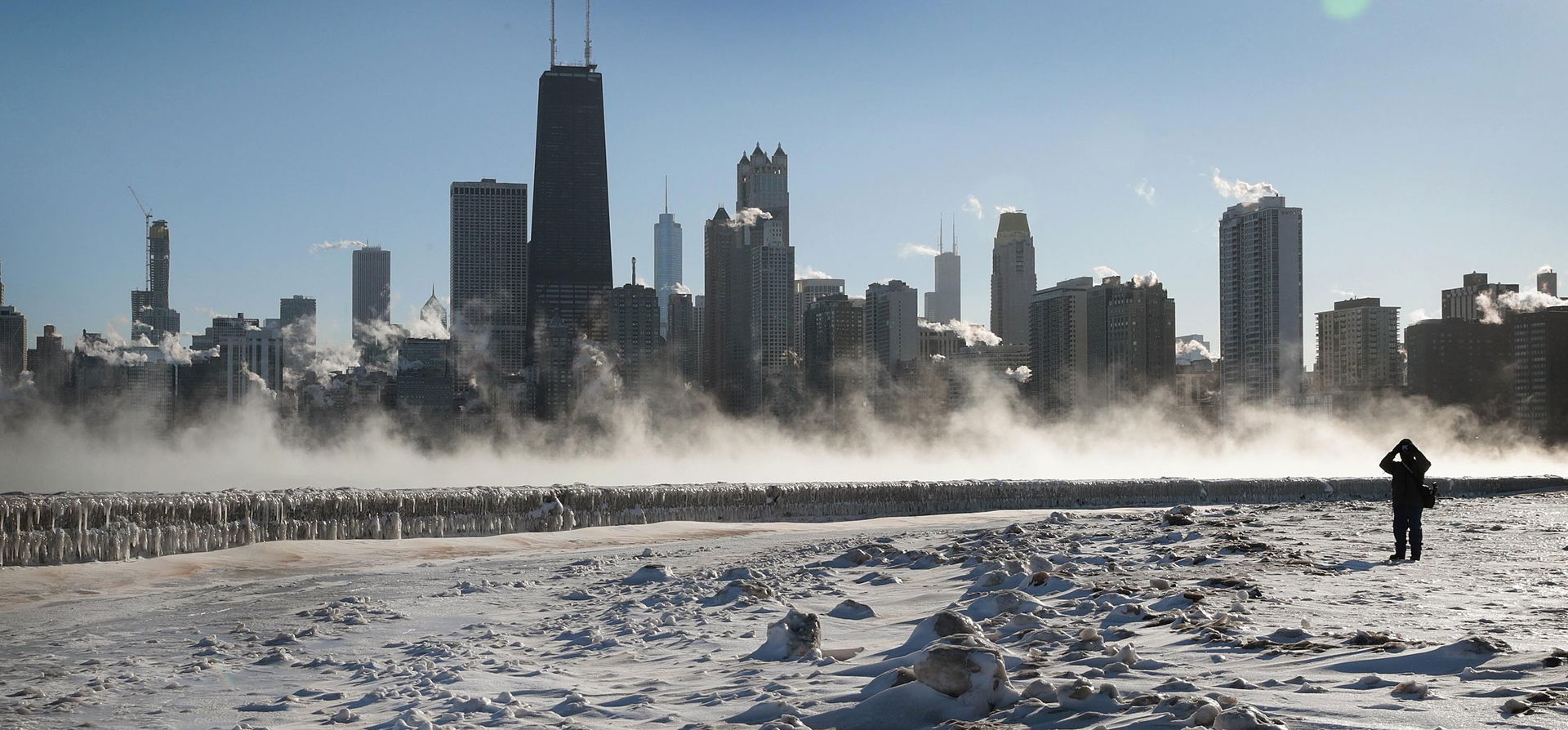 „A meleg pára, amit kilélegeztem, ráfagyott a napszemüvegemre” – Chicagóból jelentjük