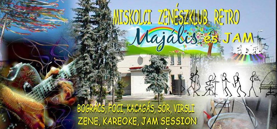 Majális a Miskolci Zenészkluban