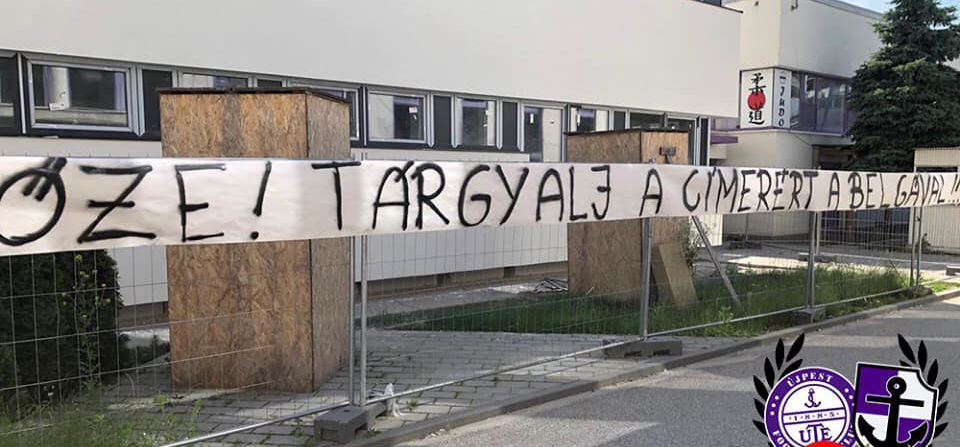 Címerügy: az újpesti ultrák tárgyalást követelnek az UTE-től