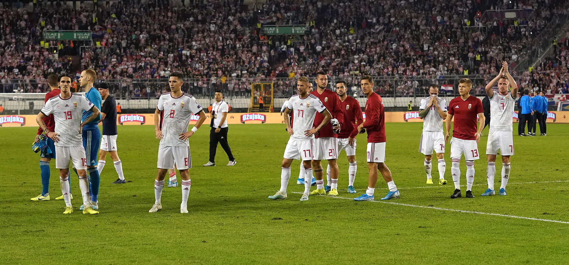 A magyar drukkerek szereztek egy szép estét a horvát sztár fiának