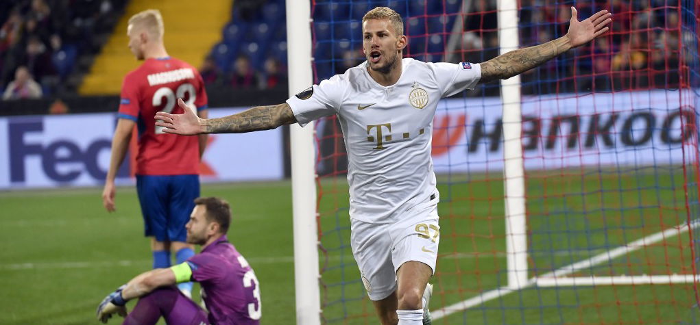 Európa-liga: nagy győzelmet aratott a Ferencváros Moszkvában – videó