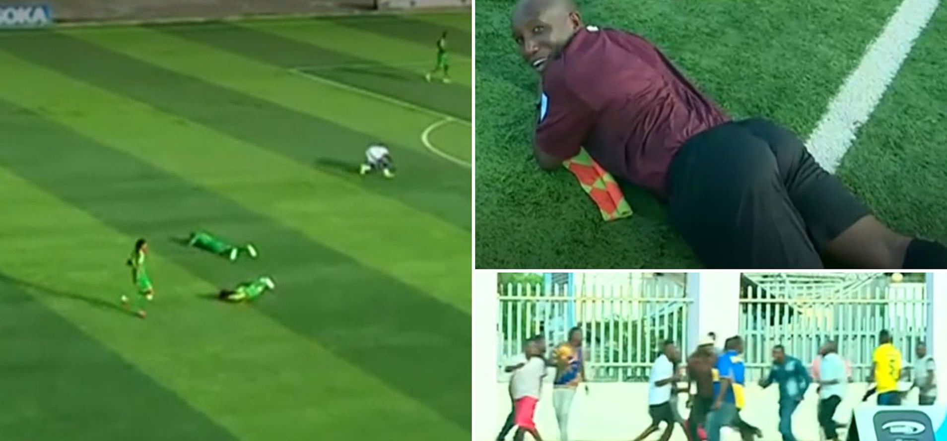 Méhek támadtak a játékosokra és a nézőkre egy futballmeccsen – videó