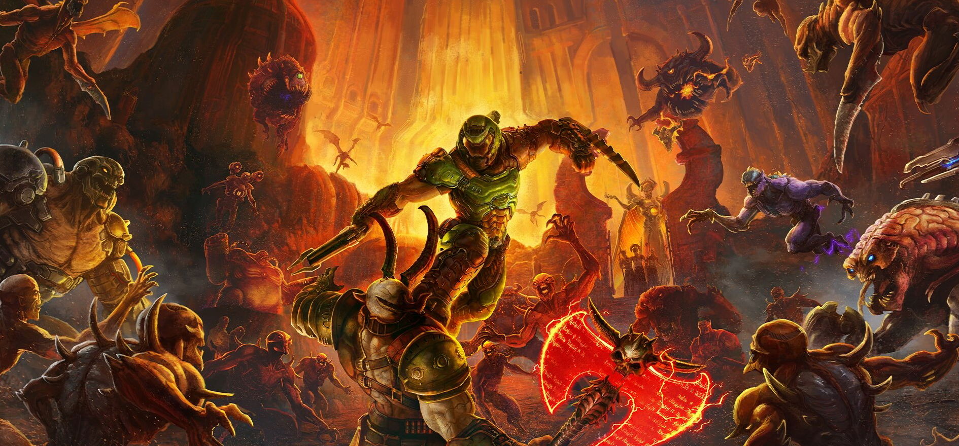 Kellően folyik a vér a Doom Eternal előzetesében