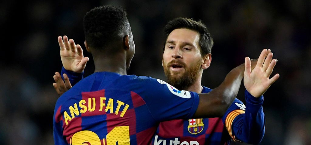Lionel Messi és Ansu Fati: 2 perc, 2 passz, 2 lövés, 2 gól – videó