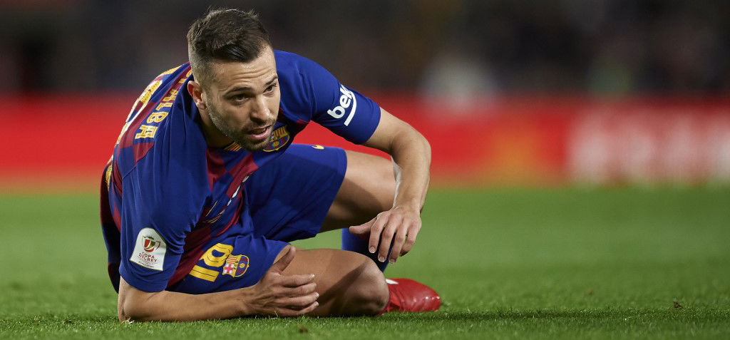 Nagyot koppant a Barcelona játékosa