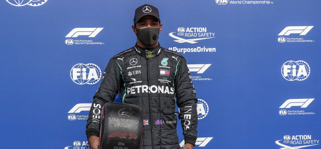 Forma-1: Chadwick Bosemannek ajánlotta körrekordos pole pozícióját Lewis Hamilton