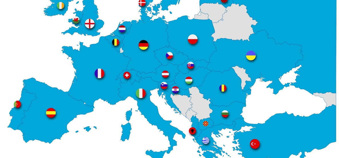 Interaktív térkép az EB szereplőiről - itt megtudod, hogyan teljesítettek az európai nemzetek