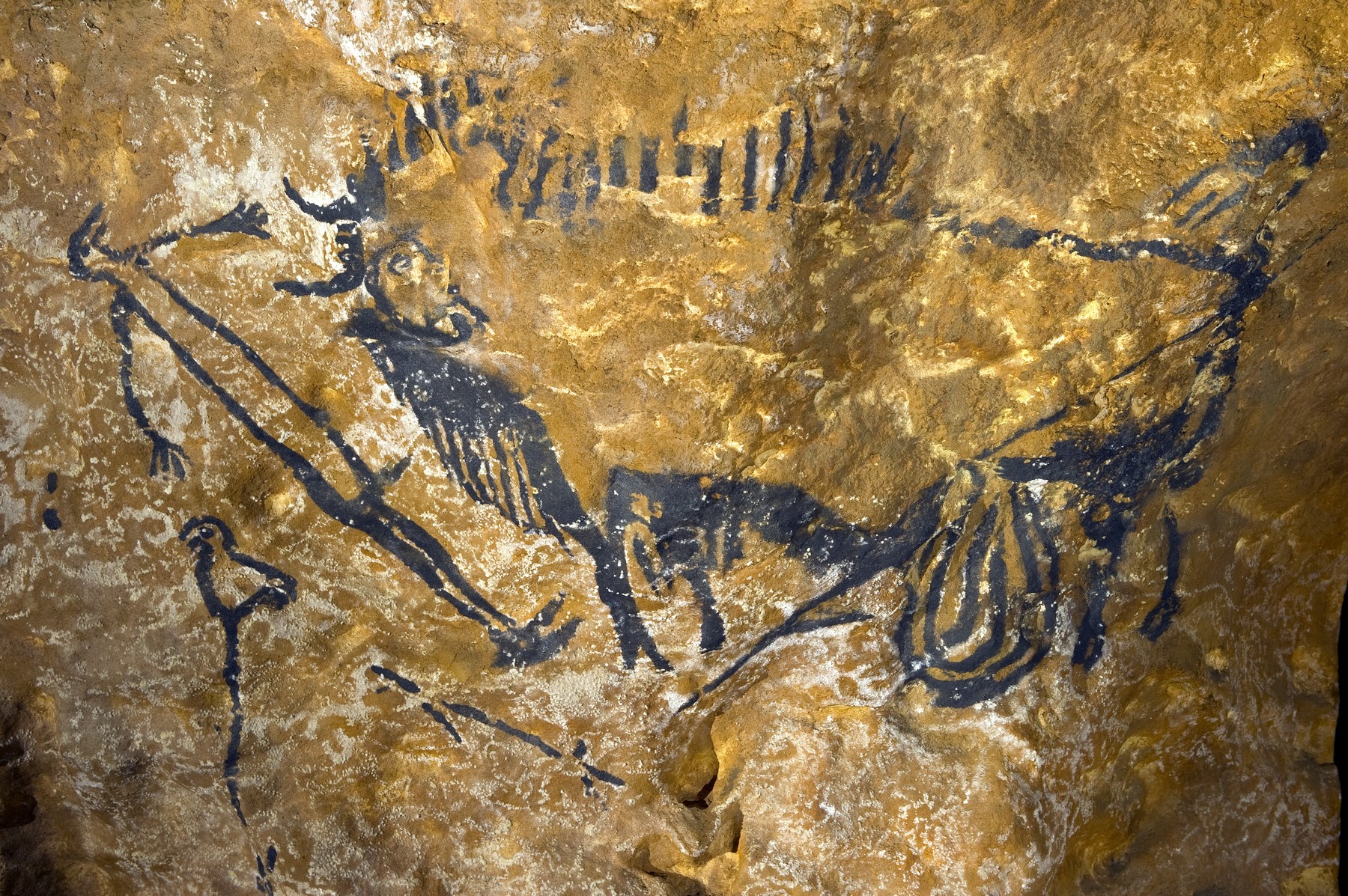 Lascaux-barlang, ősi ábrázolás
